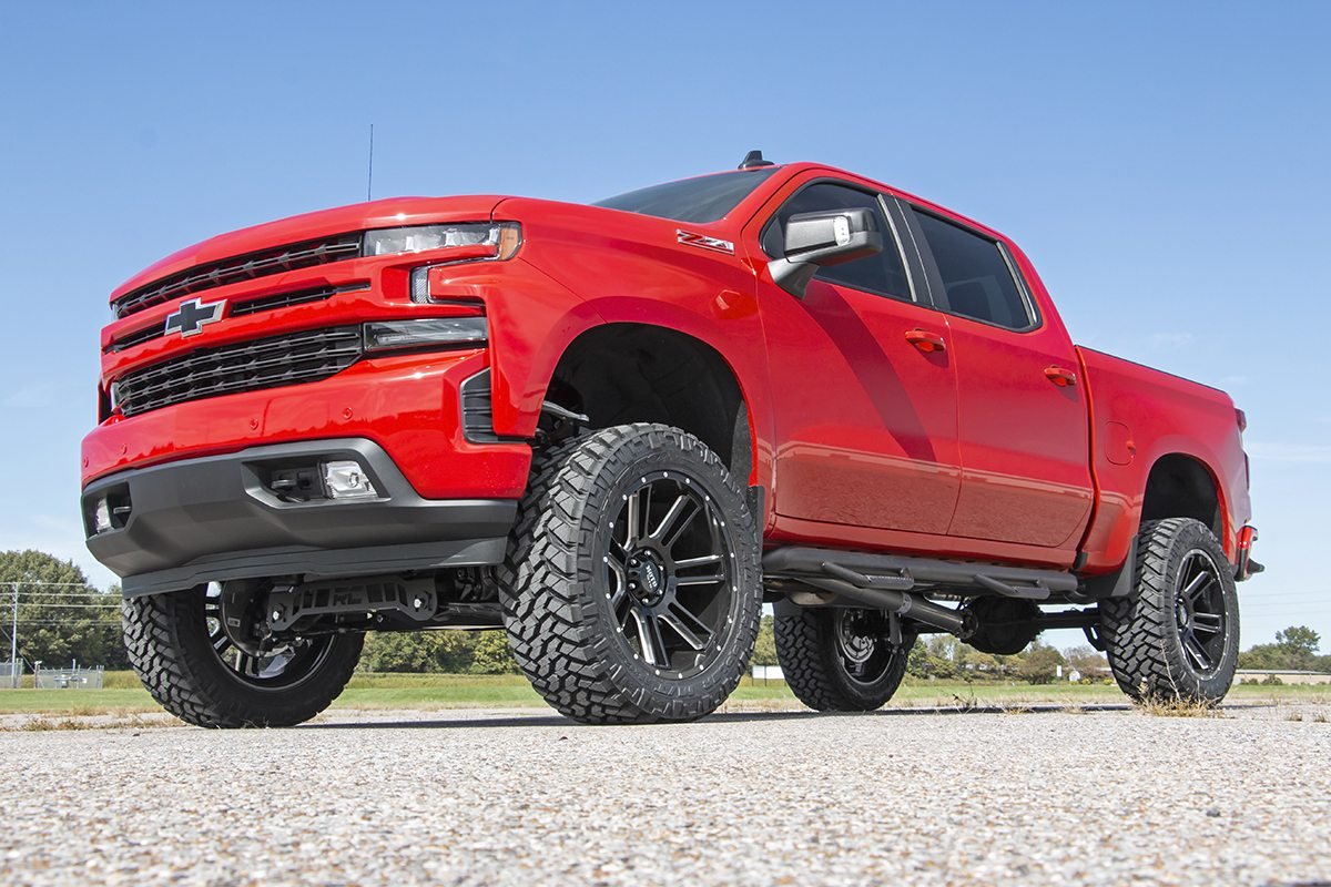 Fits Chevy Silverado 1500 2WD/4WD (2019-2024) 6 Inch Lift Kit; 21731