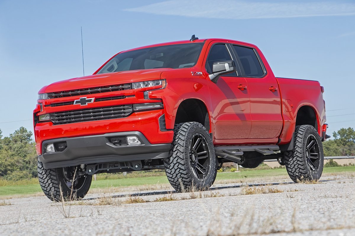 Fits Chevy Silverado 1500 2WD/4WD (2019-2024) 6 Inch Lift Kit; 21731