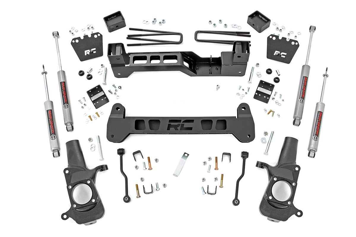 Lift kit for 2001-2010 Chevy Silverado by Rough Country