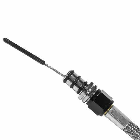 Locking Transmission Dipstick - GM 8L90E/8L45E billet aluminum stainless steel