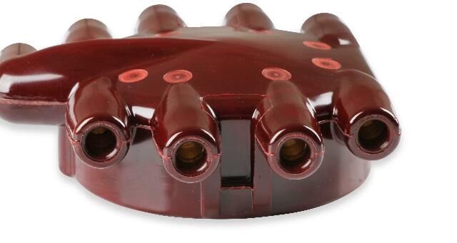 Ignition distributor mallory-221b-mallory-marine-distributor-cap-flat