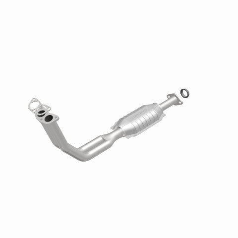 MagnaFlow direct-fit catalytic converter fits 1989-1995 Geo Tracker and Suzuki Sidekick, this and 1989-1995 Geo Tracker 1.75 inch inlet/outlet stainless steel CARB compliant 22618