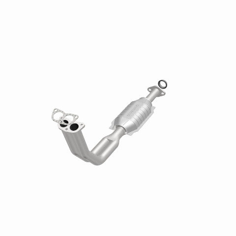 MagnaFlow direct-fit catalytic converter fits 1989-1995 Geo Tracker and Suzuki Sidekick, this and 1989-1995 Geo Tracker 1.75 inch inlet/outlet stainless steel CARB compliant 22618