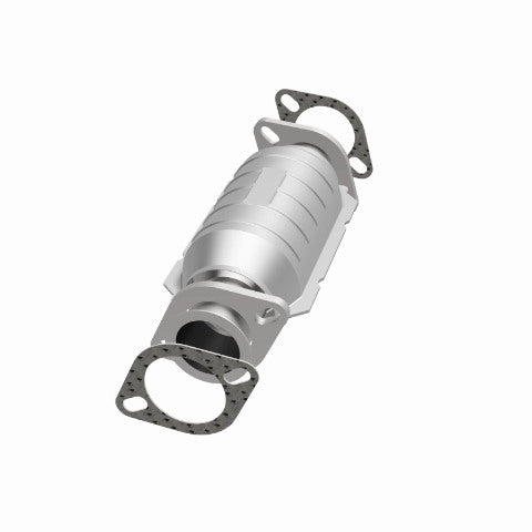 MagnaFlow direct-fit catalytic converter for 1987-1989 Nissan 2.25 inch inlet/outlet stainless steel Federal EPA compliant OBDII 22764
