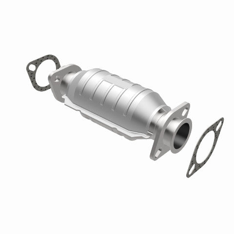 MagnaFlow direct-fit catalytic converter for 1987-1989 Nissan 2.25 inch inlet/outlet stainless steel Federal EPA compliant OBDII 22764