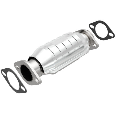 MagnaFlow direct-fit catalytic converter for 1986-1993 Toyota 2.5 inch inlet/outlet stainless steel Federal EPA compliant OBDII 22767