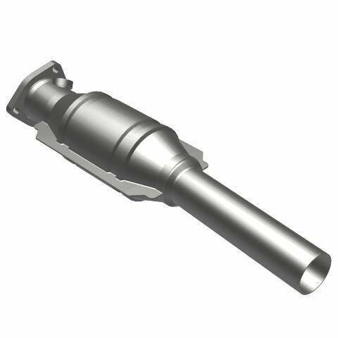 MagnaFlow direct-fit catalytic converter for 1986-1992 VW Jetta 2.5 inch inlet/outlet stainless steel Federal EPA compliant OBDII 22920