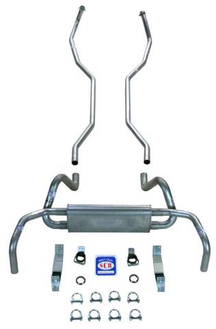 Camaro 2" Exhaust System Small Block V8 23000-SCR 409 engine B624 Shafer's Classic Reproductions