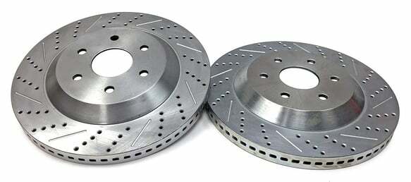 Fits 2005-2018 GMC Sierra 1500 Base Eradispeed Rotors 2301049 slotted