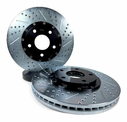 2014-2019 Corvette EradiSpeed Plus Disc Brake Rotors Front 2301065 slotted