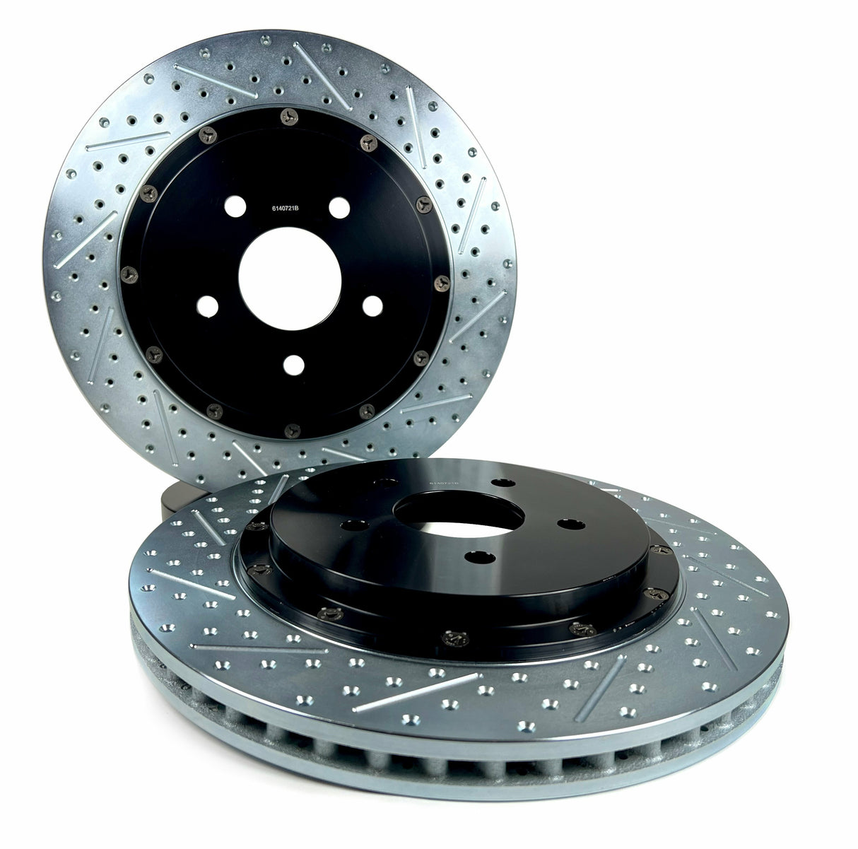 2014-2019 Corvette EradiSpeed Plus Disc Brake Rotors Rear 2302066 slotted