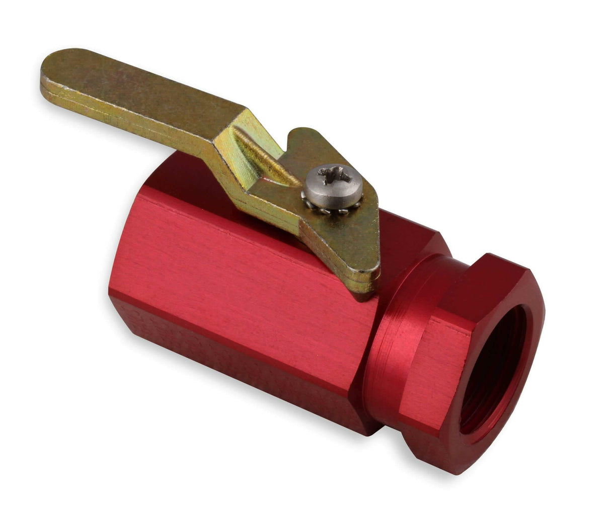 Earls Aluminum Shut-Off Valve - Red - 230500ERL