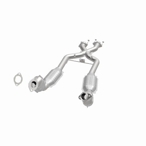 MagnaFlow direct-fit catalytic converter for 1996-1998 Ford Mustang stainless steel Federal EPA compliant OBDII 23163