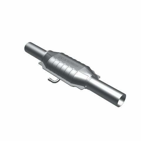 MagnaFlow direct-fit catalytic converter for 1992-1994 Jeep 2.5 inch inlet/outlet stainless steel Federal EPA compliant OBDII 23223
