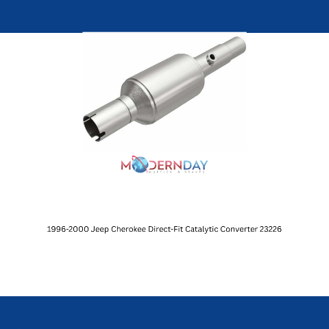 MagnaFlow direct-fit catalytic converter for 1996-2000 Jeep Grand Cherokee stainless steel Federal EPA compliant OBDII