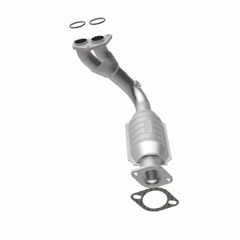 MagnaFlow direct-fit catalytic converter fits 1994-2002 Nissan Quest and 1994-1997 Mercury Villager, this and 1994-1997 Mercury Villager stainless steel Federal EPA compliant OBDII