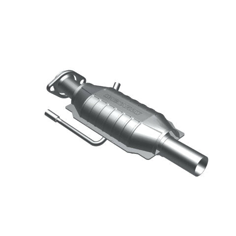 MagnaFlow direct-fit catalytic converter for 1983-1987 Ford stainless steel Federal EPA compliant OBDII 23349