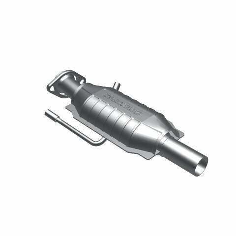 MagnaFlow direct-fit catalytic converter for 1983-1987 Ford stainless steel Federal EPA compliant OBDII 23349