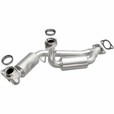 MagnaFlow direct-fit catalytic converter for 1989-1995 Ford stainless steel Federal EPA compliant OBDII 23355