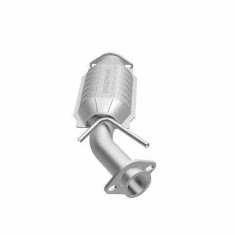 MagnaFlow direct-fit catalytic converter for 1985-1986 Ford 2.25 inch inlet/outlet stainless steel Federal EPA compliant OBDII 23365