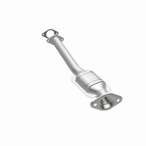MagnaFlow direct-fit catalytic converter fits 2000-2002 Mercury Cougar, 1998-2000 Ford Contour, and more, this and 2000-2002 Mercury Cougar stainless steel Federal EPA compliant OB