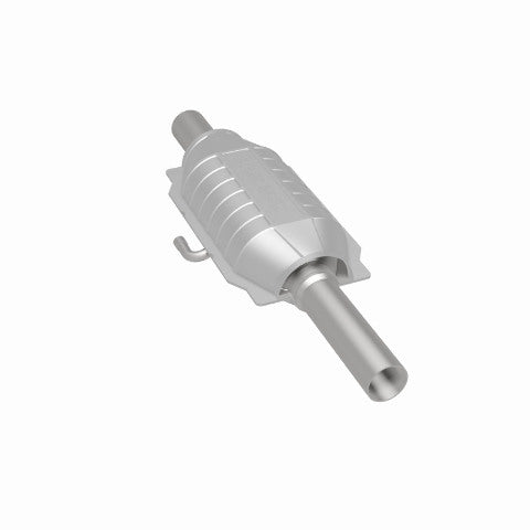 MagnaFlow direct-fit catalytic converter fits 1983-1986 1982 Chevrolet Cavalier, Oldsmobile Firenza, and additional vehicles. Avoid potential exhaust leaks by using the included ga