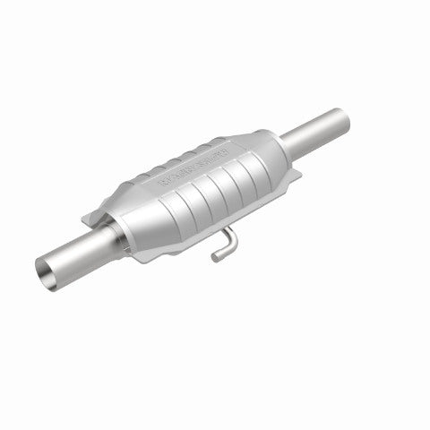 MagnaFlow direct-fit catalytic converter fits 1983-1986 1982 Chevrolet Cavalier, Oldsmobile Firenza, and additional vehicles. Avoid potential exhaust leaks by using the included ga