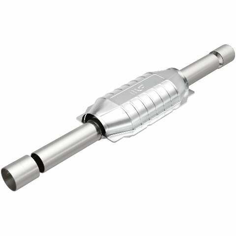 MagnaFlow direct-fit catalytic converter fits 1985-1994 Chevrolet Cavalier, 1985-1989 Pontiac Grand Am, and additional vehicles. Hardware is included to eliminate the hassle of wor