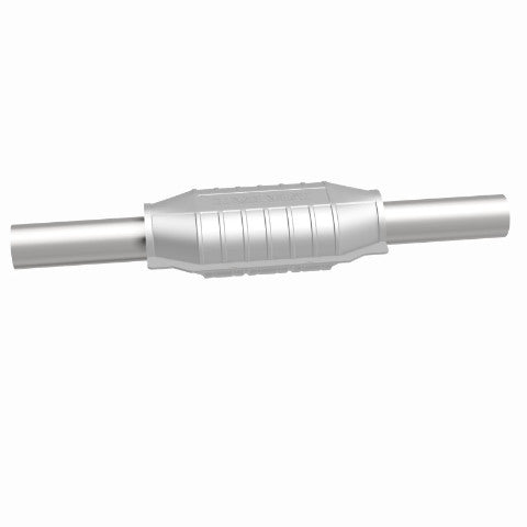 MagnaFlow direct-fit catalytic converter fits 1988-1991 Oldsmobile Cutlass Calais 2.25 inch inlet/outlet stainless steel Federal EPA compliant OBDII 23467