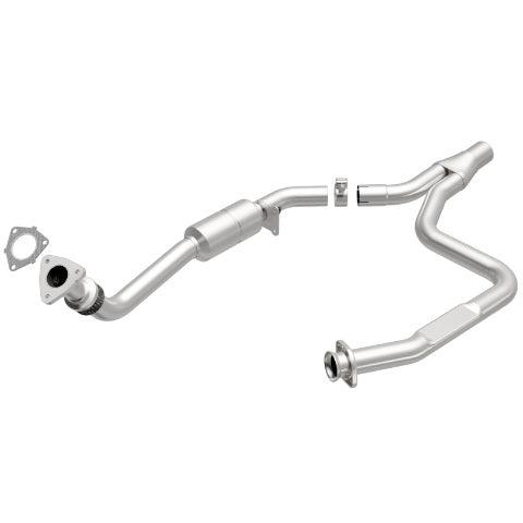 MagnaFlow direct-fit catalytic converter for 1998-1999 Chevy Camaro passenger side stainless steel CARB compliant 23476