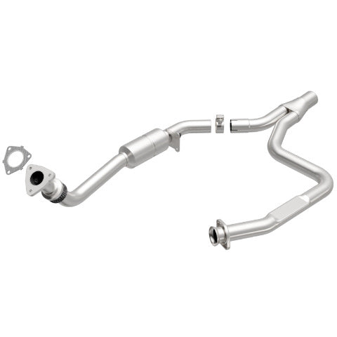 MagnaFlow direct-fit catalytic converter for 1998-1999 Chevy Camaro passenger side stainless steel CARB compliant 23476