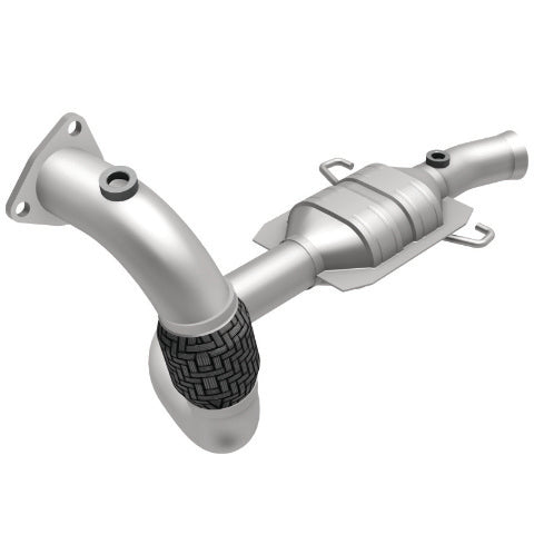 MagnaFlow direct-fit catalytic converter fits 1995-1998 Saab 900 and 1999 Saab 9-3 and 1995-1998 Saab 900 stainless steel Federal EPA compliant OBDII 23514