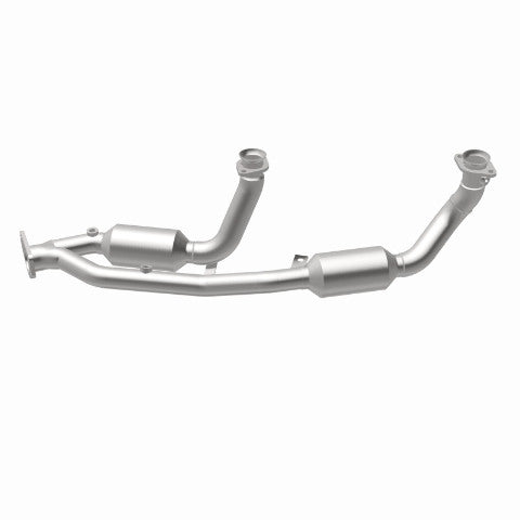 MagnaFlow direct-fit catalytic converter for 1999-2000 Ford stainless steel Federal EPA compliant OBDII 23542