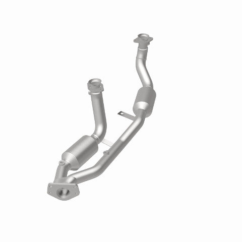 MagnaFlow direct-fit catalytic converter for 1999-2000 Ford stainless steel Federal EPA compliant OBDII 23542