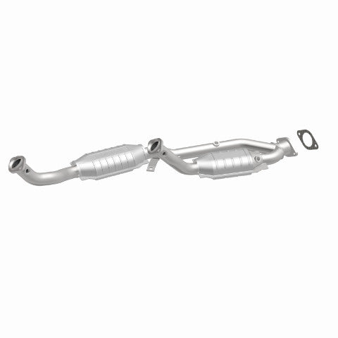 MagnaFlow direct-fit catalytic converter for 1999-2000 Ford stainless steel Federal EPA compliant OBDII 23543