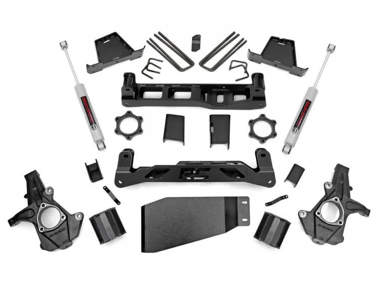 Lift kit for 2007-2013 Chevy Sierra 1500 by Rough Country