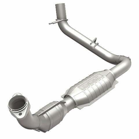 MagnaFlow direct-fit catalytic converter for 1997-1998 Ford stainless steel Federal EPA compliant OBDII 23718