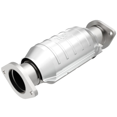 MagnaFlow direct-fit catalytic converter for 1995-1996 Infiniti stainless steel Federal EPA compliant OBDII 23744