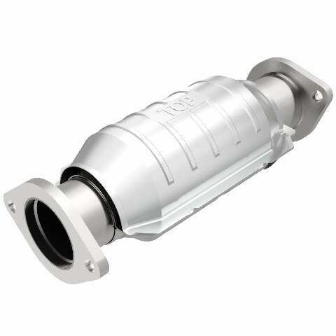 MagnaFlow direct-fit catalytic converter for 1995-1996 Infiniti stainless steel Federal EPA compliant OBDII 23744