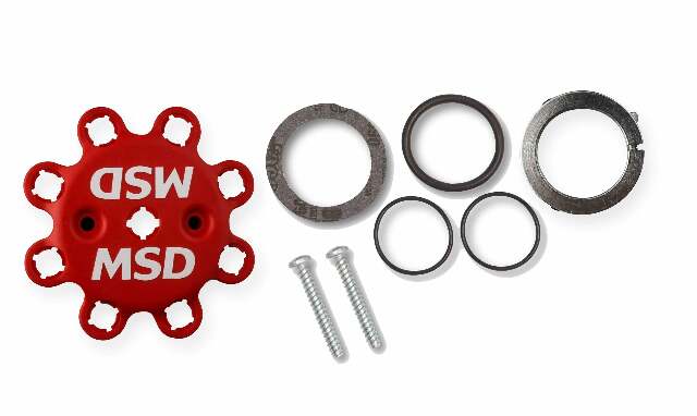 MSD ignition distributor red aluminum 2376MSD