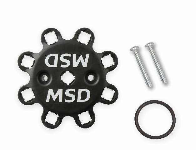 MSD ignition distributor black steel anodized 23783