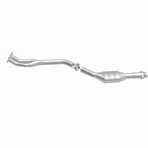 MagnaFlow direct-fit catalytic converter fits 1991 BMW 318i 1.8L and 1991 BMW 318is 1.8L stainless steel Federal EPA compliant OBDII 23799