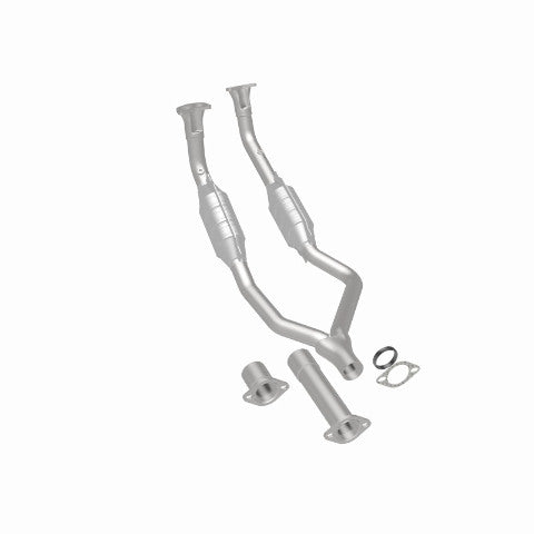 MagnaFlow direct-fit catalytic converter fits 1990-1993 Land Rover Range Rover stainless steel CARB compliant 23821