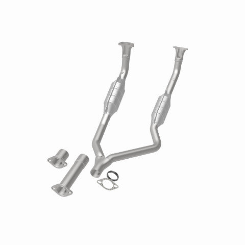 MagnaFlow direct-fit catalytic converter fits 1990-1993 Land Rover Range Rover stainless steel CARB compliant 23821