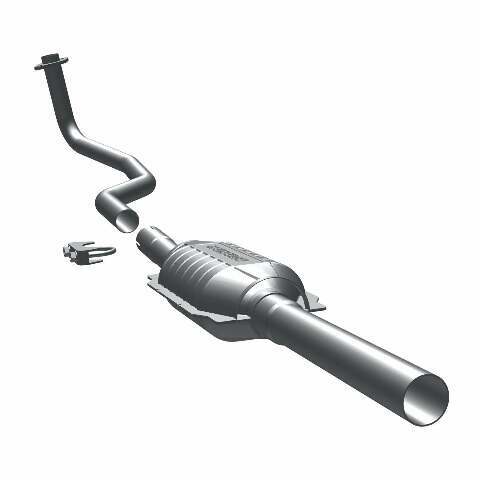 MagnaFlow direct-fit catalytic converter for 1984-1985 Mercedes-Benz stainless steel CARB compliant 23834