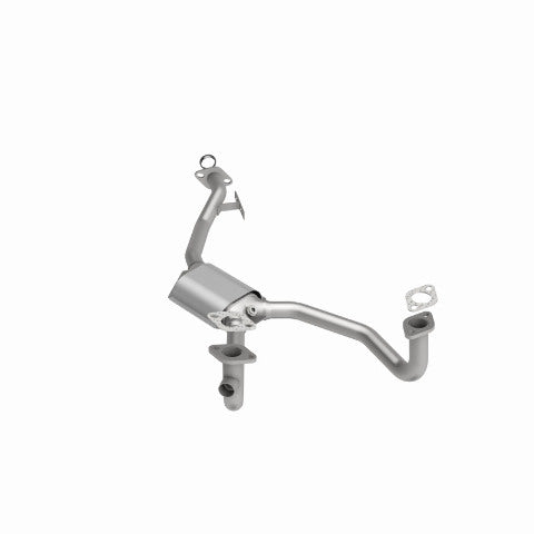 MagnaFlow direct-fit catalytic converter for 1980-1987 Subaru 1.75 inch inlet/outlet stainless steel CARB compliant 23868