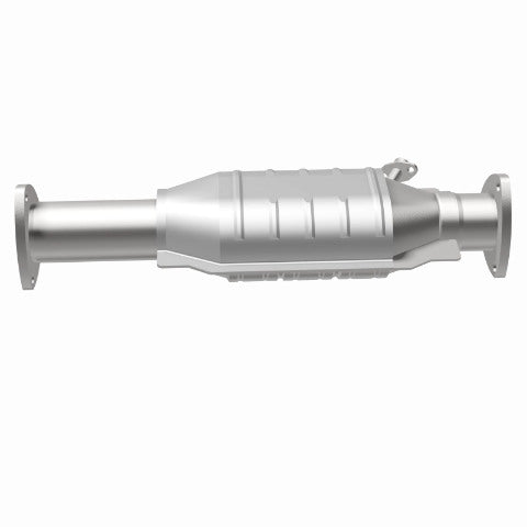 MagnaFlow direct-fit catalytic converter for 1979-1987 Toyota 2.5 inch inlet/outlet stainless steel Federal EPA compliant OBDII 23894