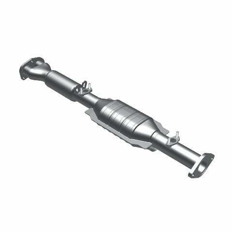 MagnaFlow direct-fit catalytic converter for 1991-1995 Toyota 1.5 inch inlet 2.25 inch outlet stainless steel Federal EPA compliant OBDII 23896