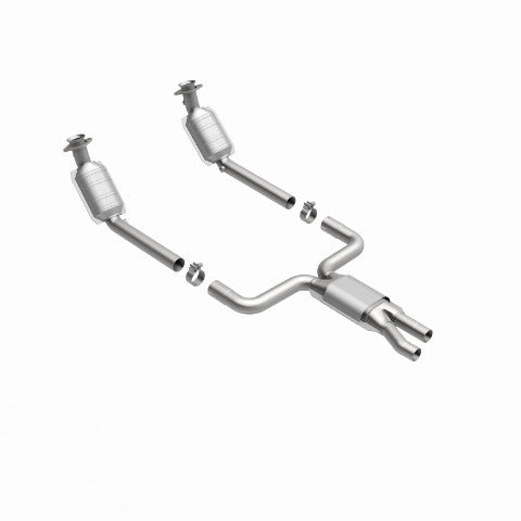 MagnaFlow direct-fit catalytic converter fits 2004-2005 Ford Thunderbird 3.9L and 2004-2006 Lincoln LS 3.9L stainless steel Federal EPA compliant OBDII 23936