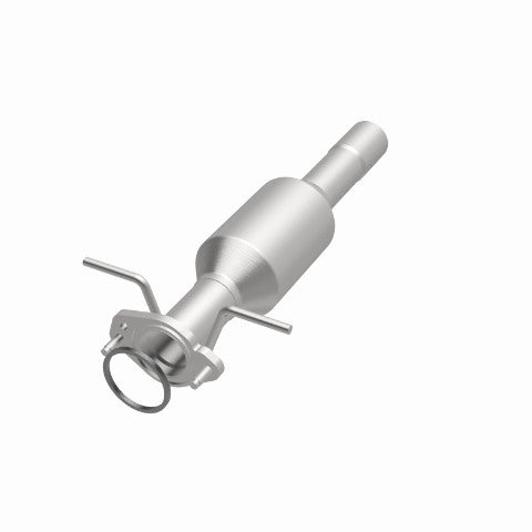MagnaFlow direct-fit catalytic converter fits 06 Ford Focus ZX3 2.0/2.3L 2 inch inlet/outlet stainless steel Federal EPA compliant OBDII 23972